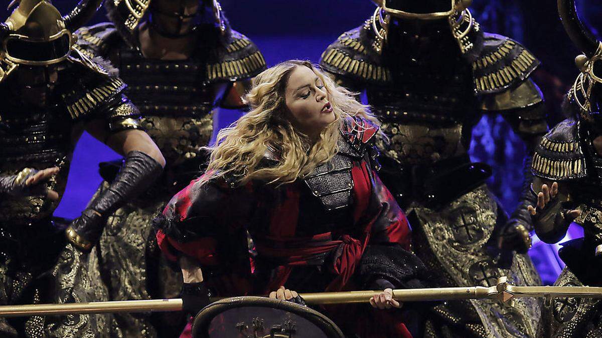 Madonna auf ihrer Rebel Heart Tour am Samstag in Macau