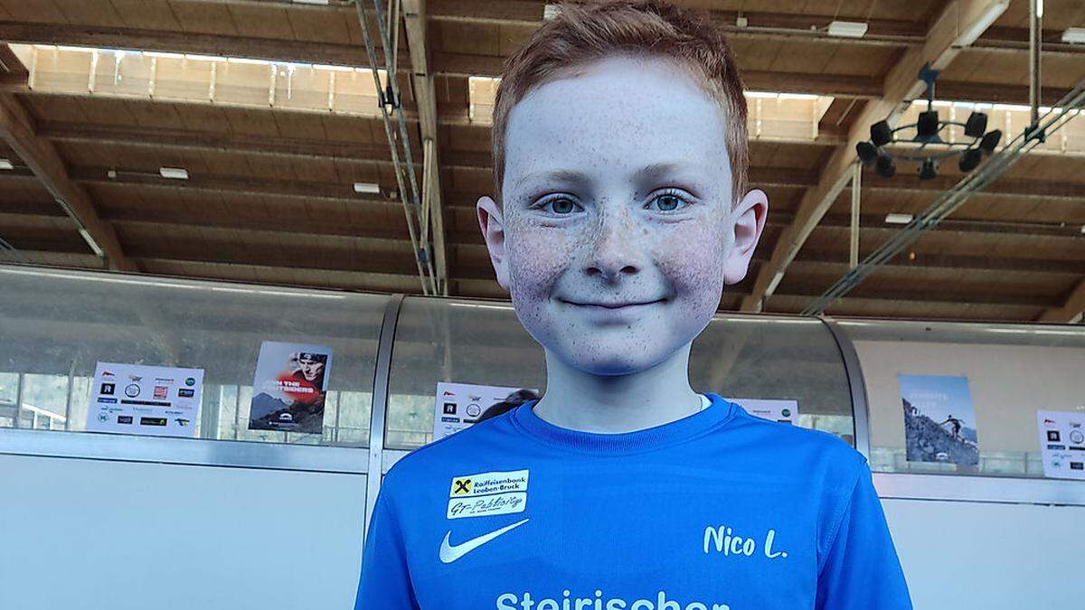 Nico Lieber aus Leoben startet sportlich richtig durch