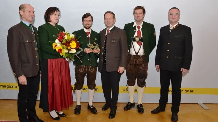 Über ihren ersten Kärntner Löwen freute sich die Trachtenkapelle Lind.
