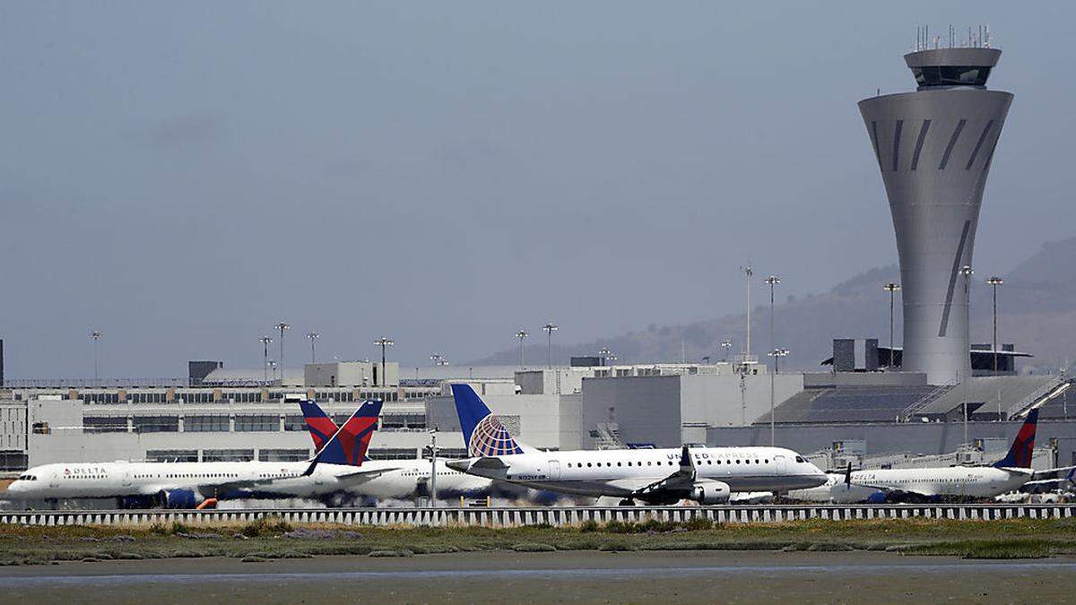 Der Airport von San Francisco 