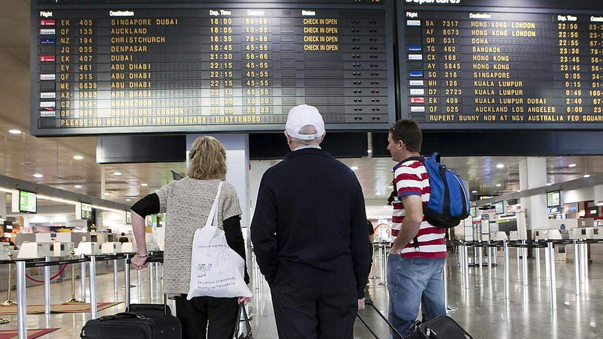 Flughafen Melbourne/Sujetfoto