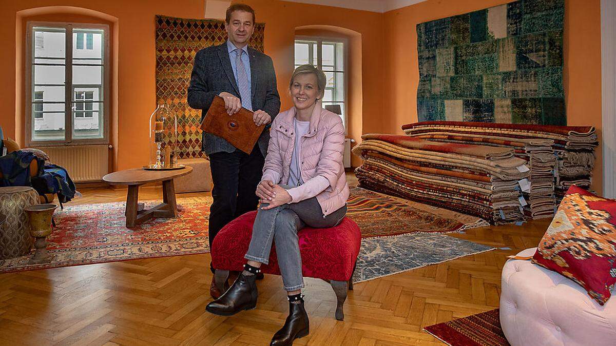 Das Ehepaar Grothaus betreibt das Einrichtungshaus Casa Viva seit fünf Jahren