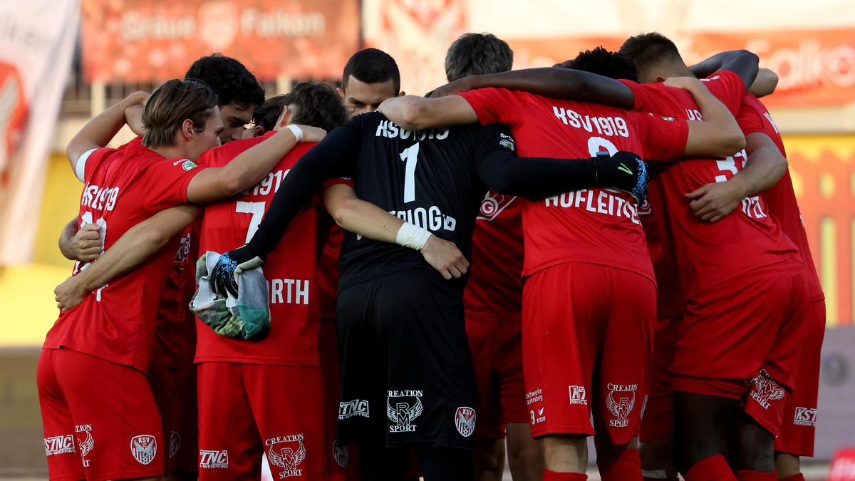 Kapfenberger Einheit und Erfolg: Die „Falken“ des KSV 1919 sind derzeit wahrlich im Höhenflug und mit an der Spitze der 2. Liga