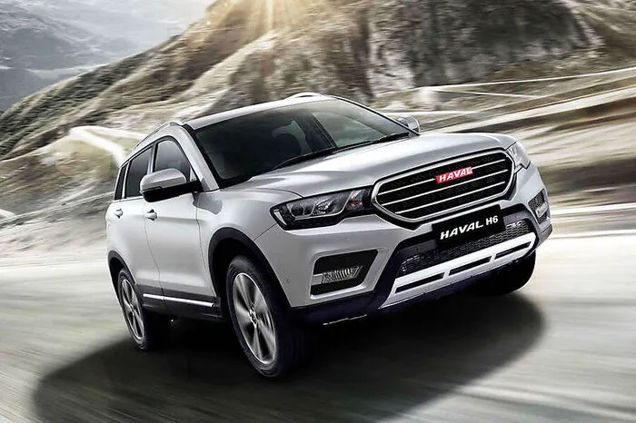 Der chinesische Haval H6 kommt mit 200.964 Einheiten auf Platz 6.