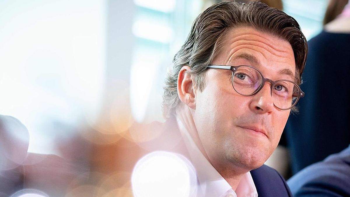 Verkehrsminister Andreas Scheuer