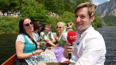 Sonderreporter Michael Großschädl am Narzissenfest 2025