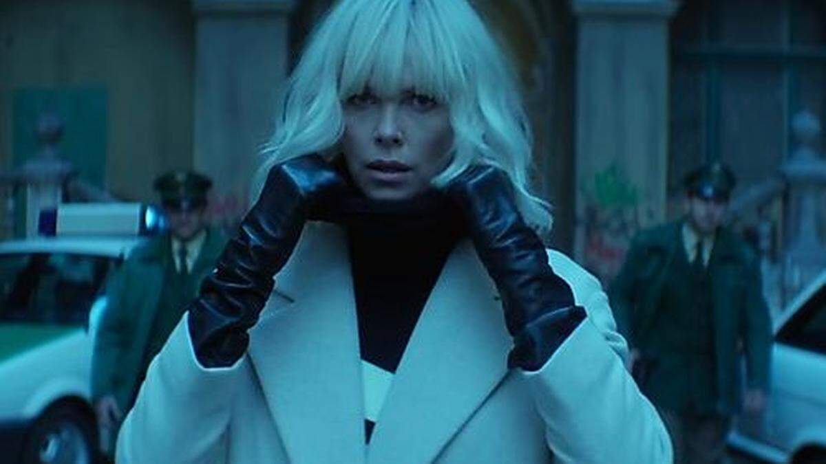 Charlize Theron als abgebrühte Super-Spionin Lorraine Broughton in Atomic Blonde 