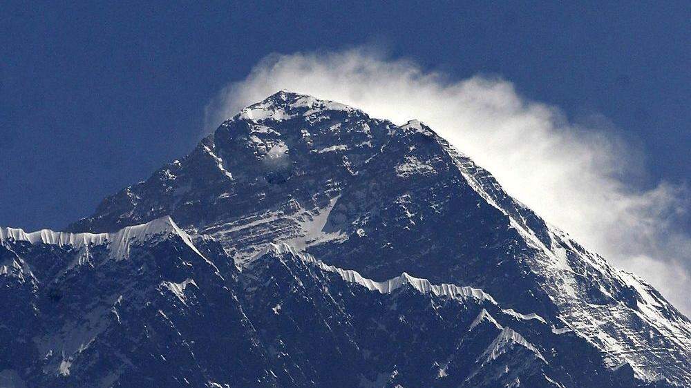 Mehr als 10.000 Mal stand ein Mensch schon ganz oben auf dem Mount Everest