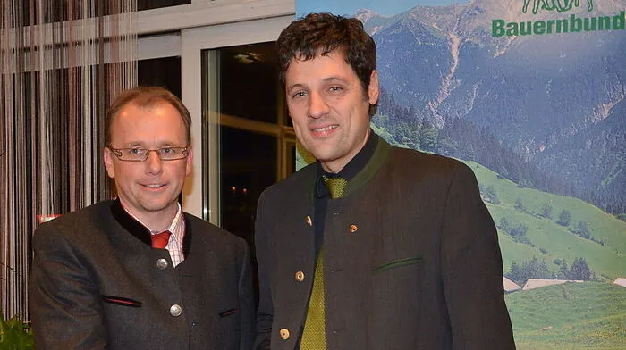 Martin Mayerl und Peter Raggl schlagen wegen der Situation der Bauern Alarm 
