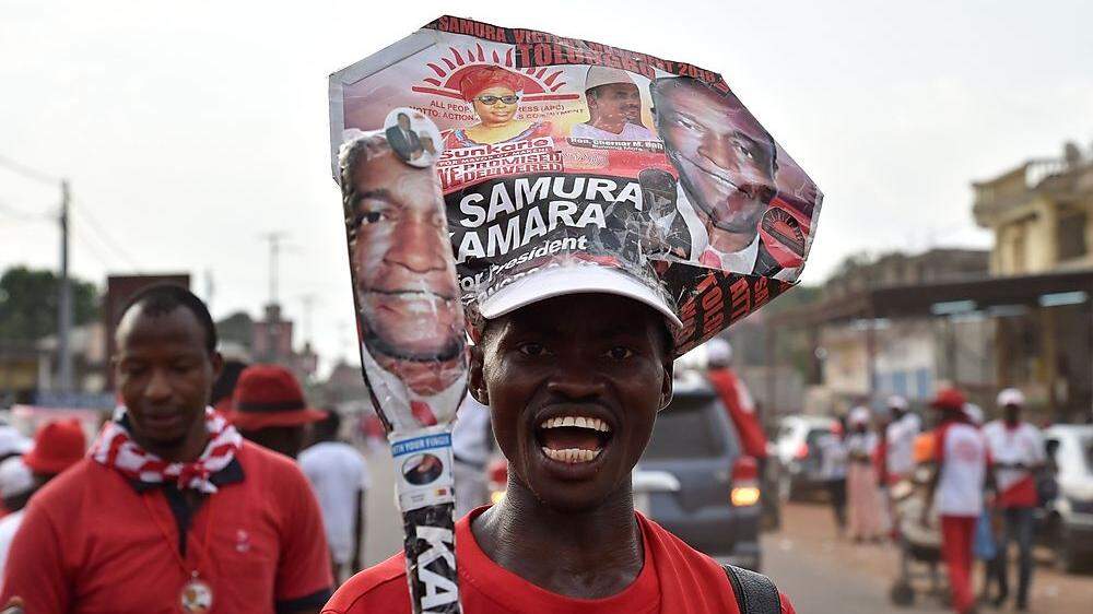 Wahlkampf in Sierra Leone