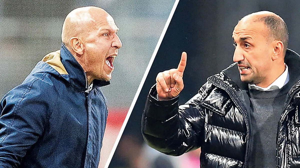 Zwischen dem aktuellen WAC-Coach Mo Sahli (oben) und seinem Vorgänger Gerhard Struber herrscht momentan eine etwas angespannte Stimmung