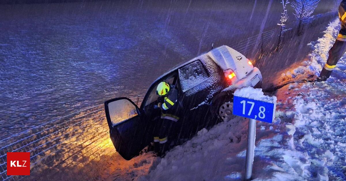 Schneechaos-auf-den-Stra-en-Mehrere-Lkw-h-ngengeblieben