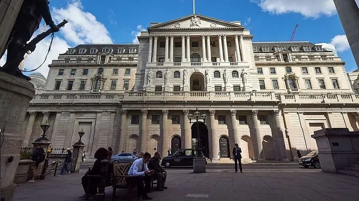 Die Bank of England in London