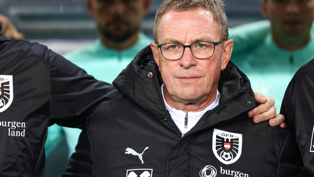 ÖFB-Teamchef Ralf Rangnick