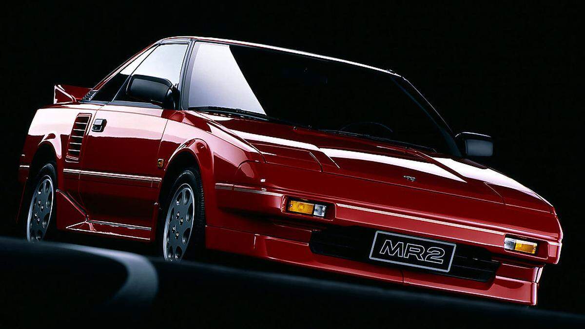 Nur die Reifen waren nicht eckig: Toyota MR2