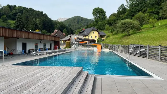 Im Alpenbad Mautern wurden heuer viele Besucherinnen und Besucher begrüßt