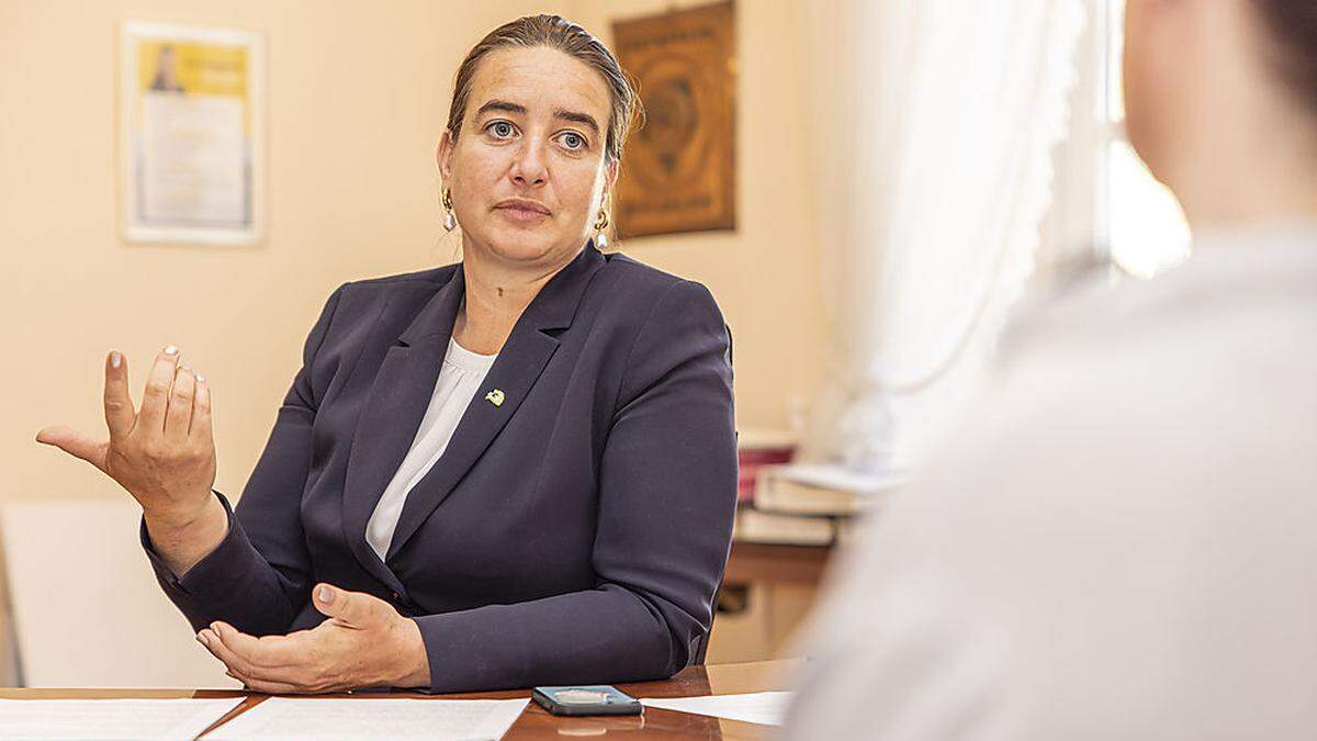 Bürgermeisterin Silvia Häusl-Benz