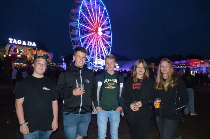 In den Discozelten wurde ausgelassen gefeiert...