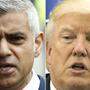 Londons Bürgermeister Sadiq Khan und US-Präsident Donald Trump werden keine großen Freunde mehr.