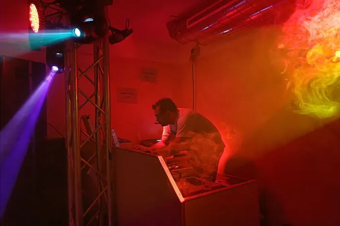 DJ MXS sorgte für Discostimmung.  