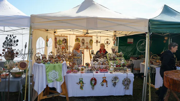 Geboten wurde auch ein Bauernmarkt mit bäuerlichen Köstlichkeiten und Kunsthandwerk.