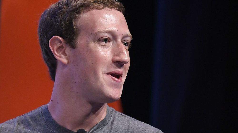 Facebook-Gründer und Chef Mark Zuckerberg