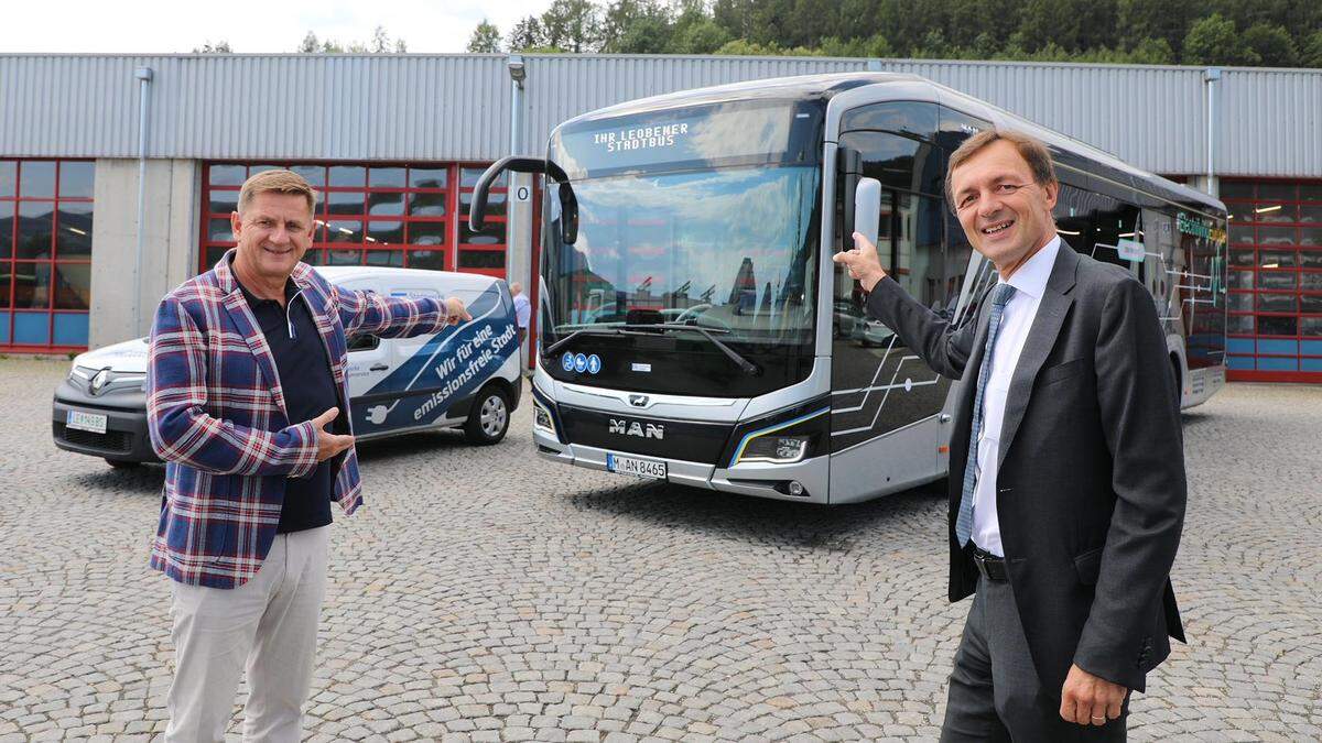 In den vergangenen Monaten testeten die Stadtwerke Leoben verschiedene Modelle an E-Bussen für den täglichen Einsatz