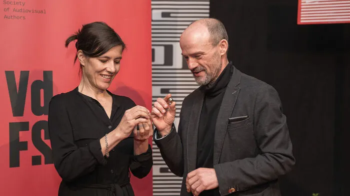 Mehr als verdient: Pia Hierzegger und Gerhard Liebmann wurden für ihre schauspielerische Leistung ausgezeichnet.
