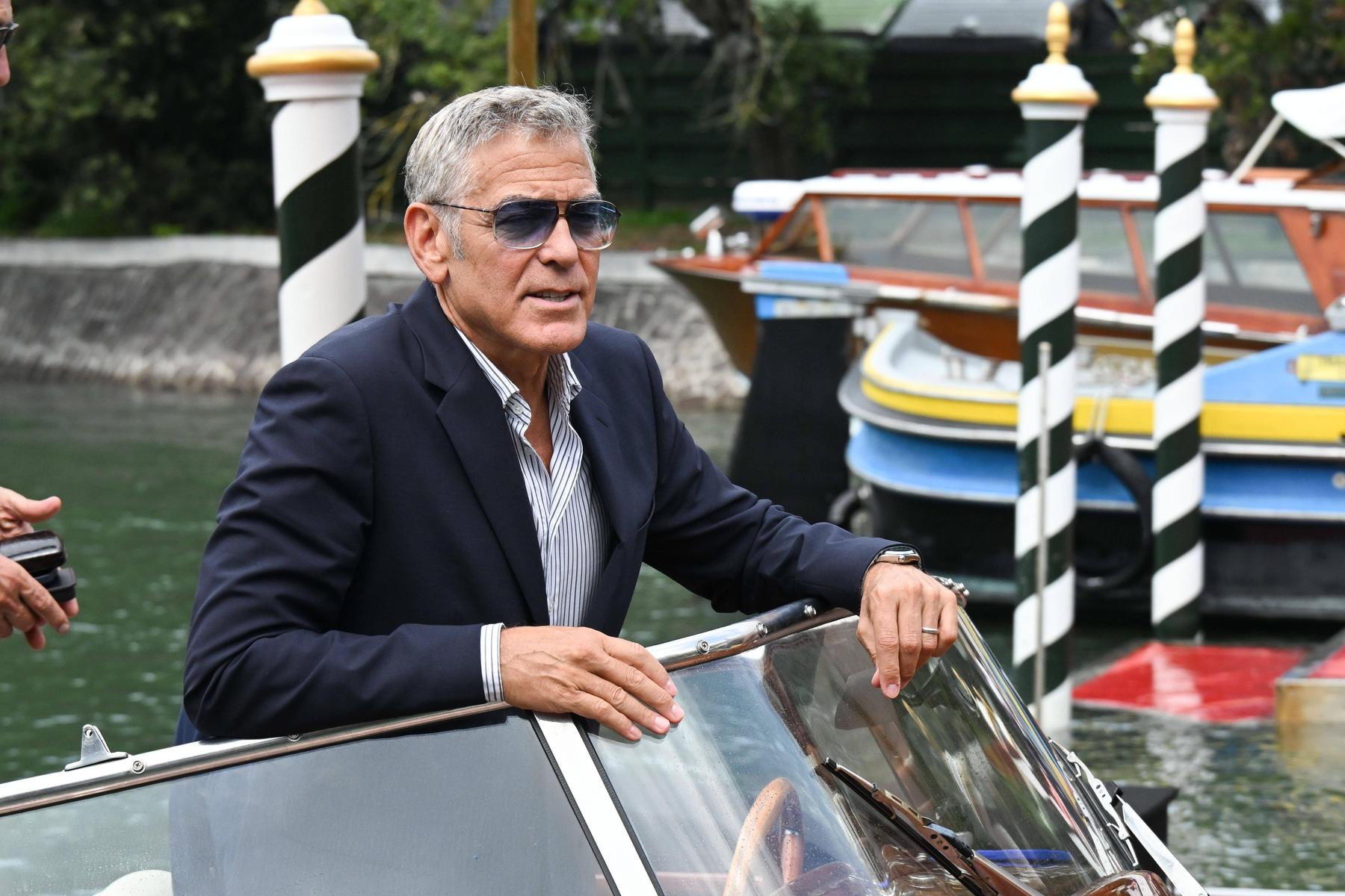 82. Filmfestspiele Venedig: George Clooney ist krank und sagt Auftritte ab
