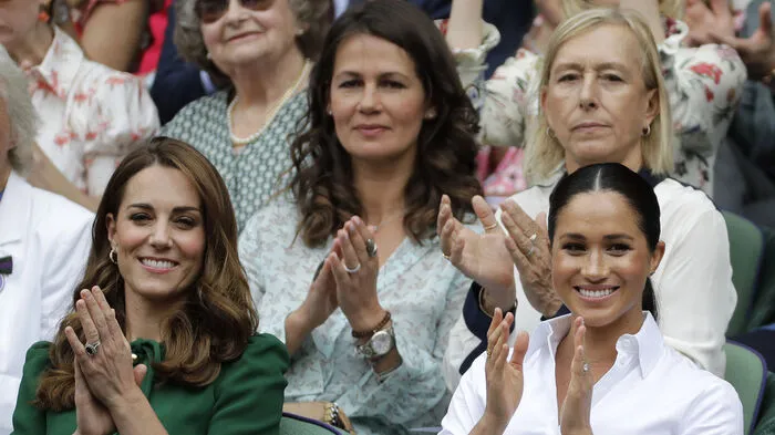 Royaler Besuch in Wimbledon: Kate und Meghan machen dem Damenfinale ihre Aufwartung