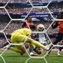 Mikel Merino hatte wie schon im Achtelfinale beim entscheidenden Spanien-Tor seine Beine im Spiel