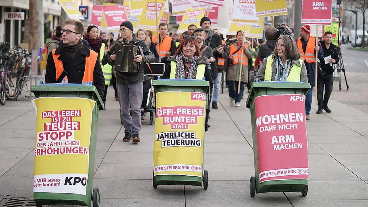 Die KPÖ punktete in Graz mit sozialen Themen