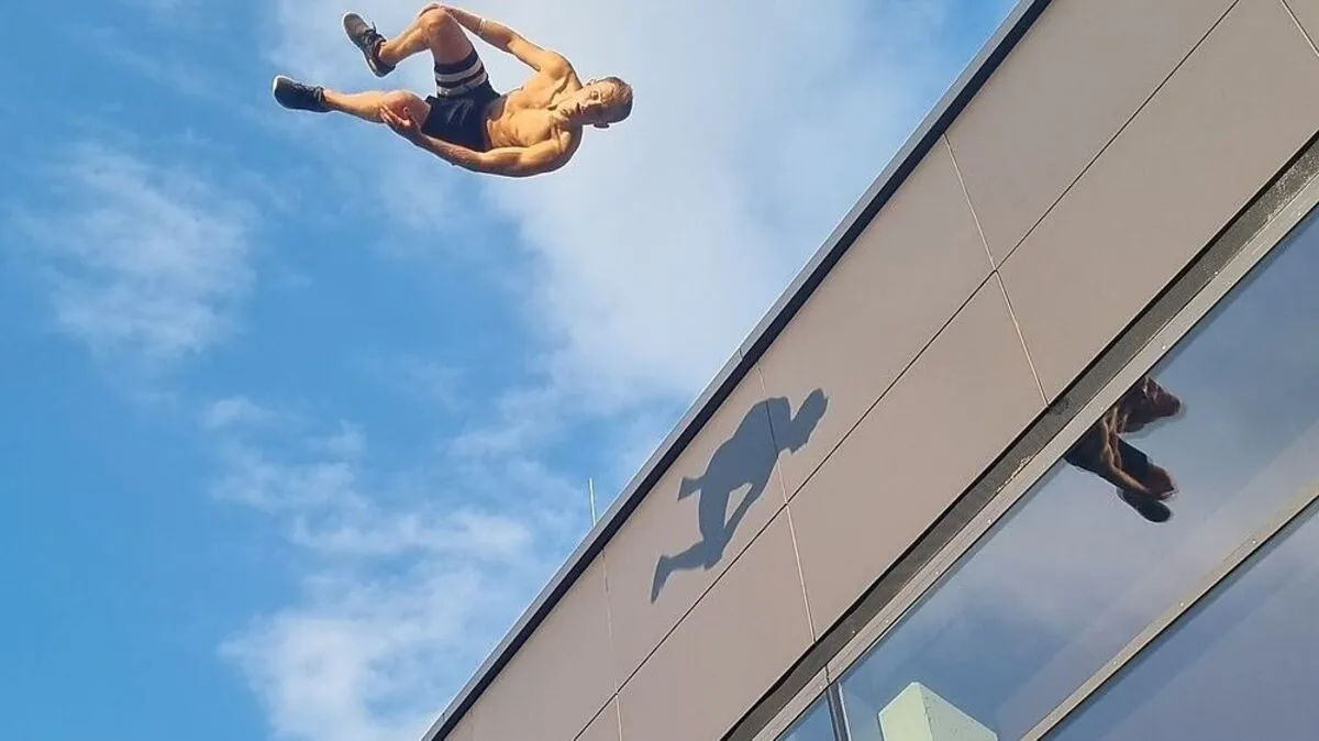 Lukas Baumgartner schreckt vor keinem Hindernis zurück 