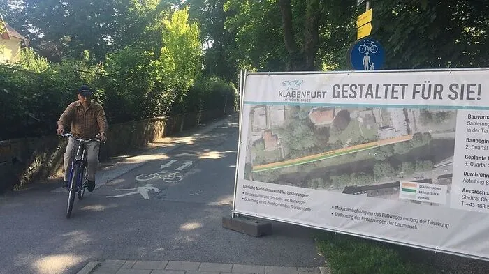 Die Tarviser Straße wird wieder für den Verkehr freigegeben