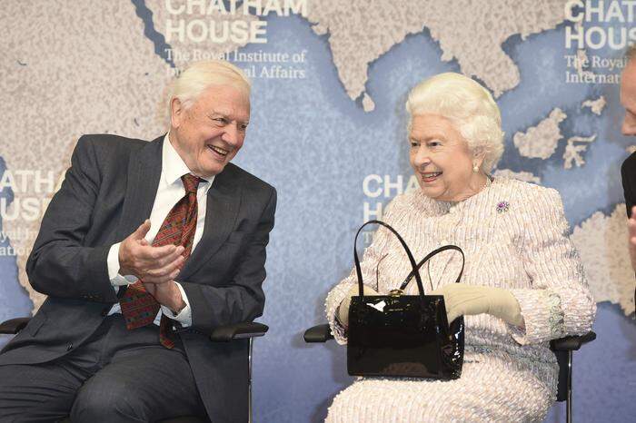 Attenborough mit Queen