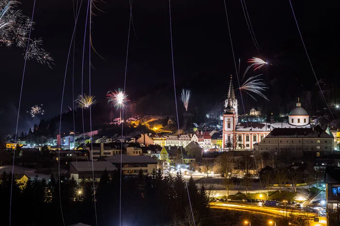 Mehr Fotos vom stimmungsvollen Start ins Jahr 2020 in Mariazell...