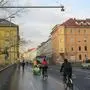 Wie hier auf der Keplerbrücke gibt es mehrere Zählstellen in Graz, die die Zahl der Radfahrer misst
