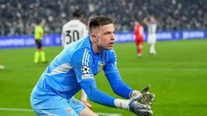 Benfica-Tormann Anatoliy Trubin traf gegen Real Madrid in der Nachspielzeit zum Aufstieg ins Play-off