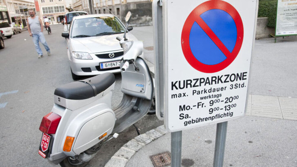 Parken in Graz : Blaue Zonen sollen bis 22 Uhr gelten