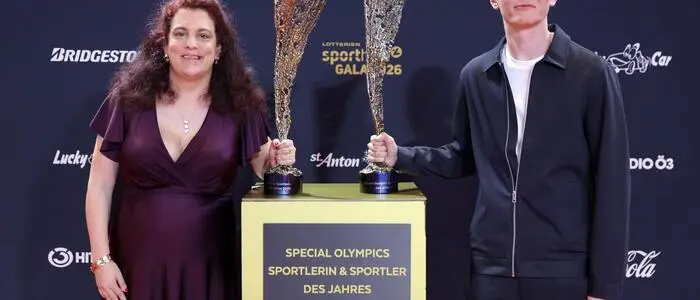 Bianca Maier und Silvio Gorsche gewannen den „Niki“ als Sportlerin und Sportler des Jahres in der Kategorie „Special Olympics“