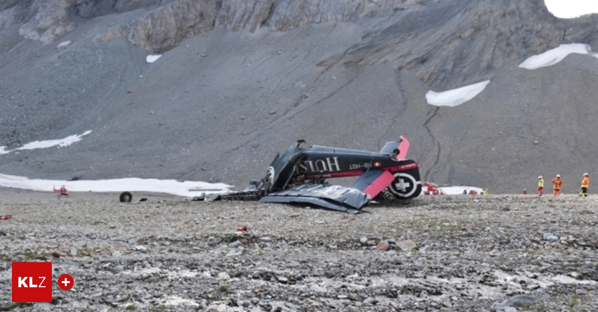 Opfer von JU-52-Absturz in der Schweiz sind identifiziert