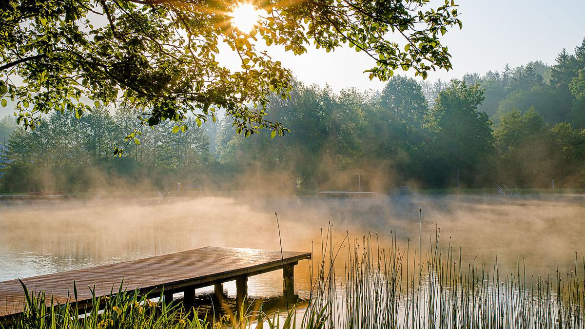 Das einmalige Ambiente der well welt Kumberg stellt die Natur in den Mittelpunkt, umrahmt vom wunderschönen Schöcklland