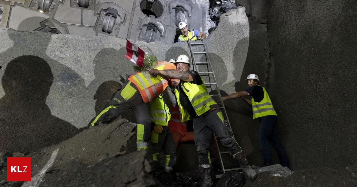 Brennerbasistunnel: „Ida“ durchbricht erste Haupttunnelröhre
