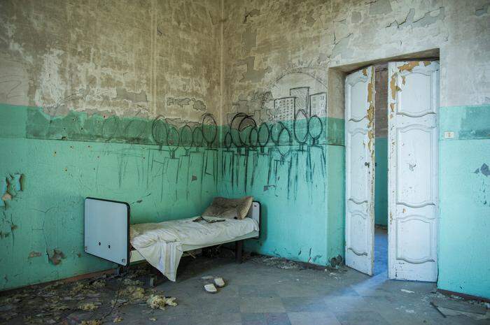 Die ehemalige psychiatrische Klinik Mombello in Limbiate