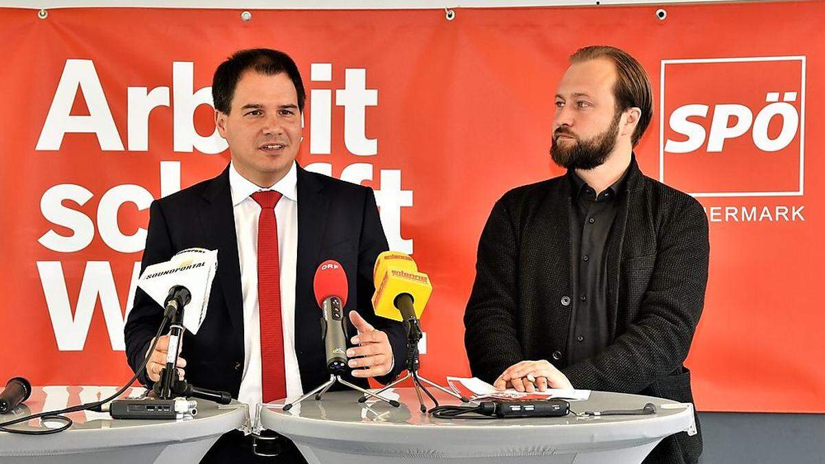 Schickhofer und Lercher (r.)