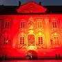 Nicht nur das St. Veiter Rathaus leuchtet ab Donnerstag orange.