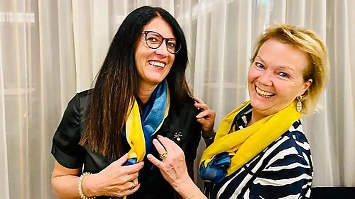 Christin Flor folgt Isolde Sauper als Präsidentin des Frauenclubs "Soroptimis St. Veit an der Glan"