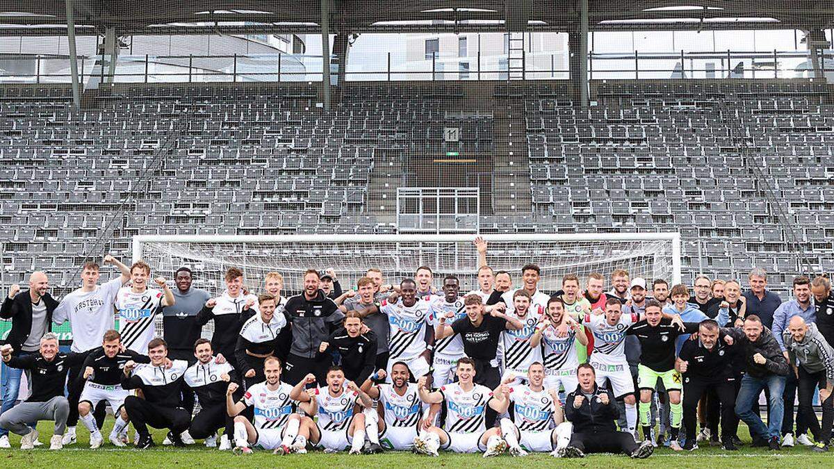 Der SK Sturm blickt auf eine erfolgreiche Saison zurück