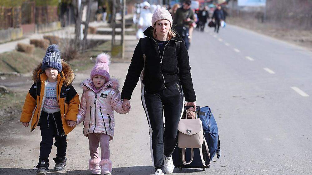 Flüchtlinge aus der Ukraine machen sich auf den Weg nach Westeuropa