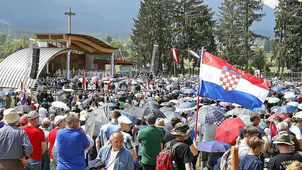 2019 fand das Kroatentreffen am Loibacher Feld zum letzten Mal statt